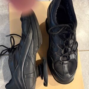 Black Athletic Z Coil Sneakers